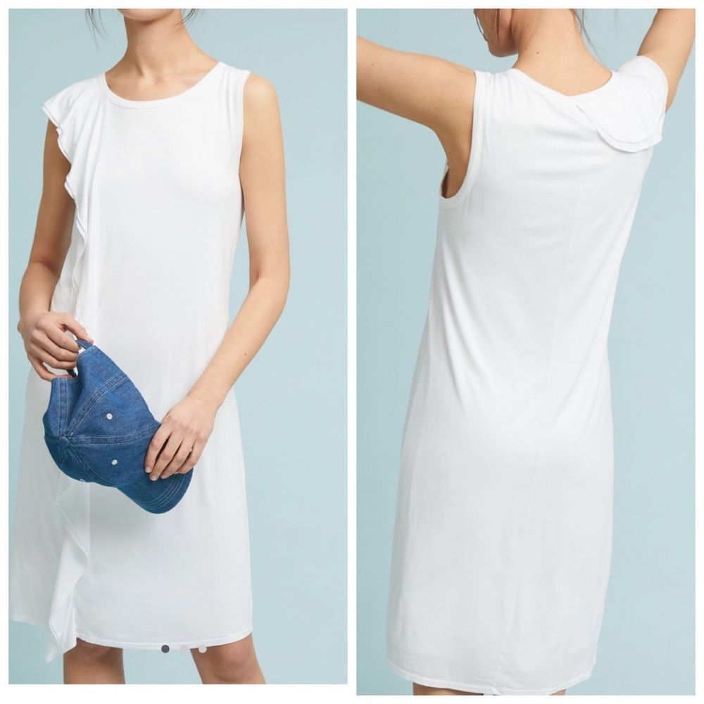 ANTHROPOLOGIE Ruffled Dress  